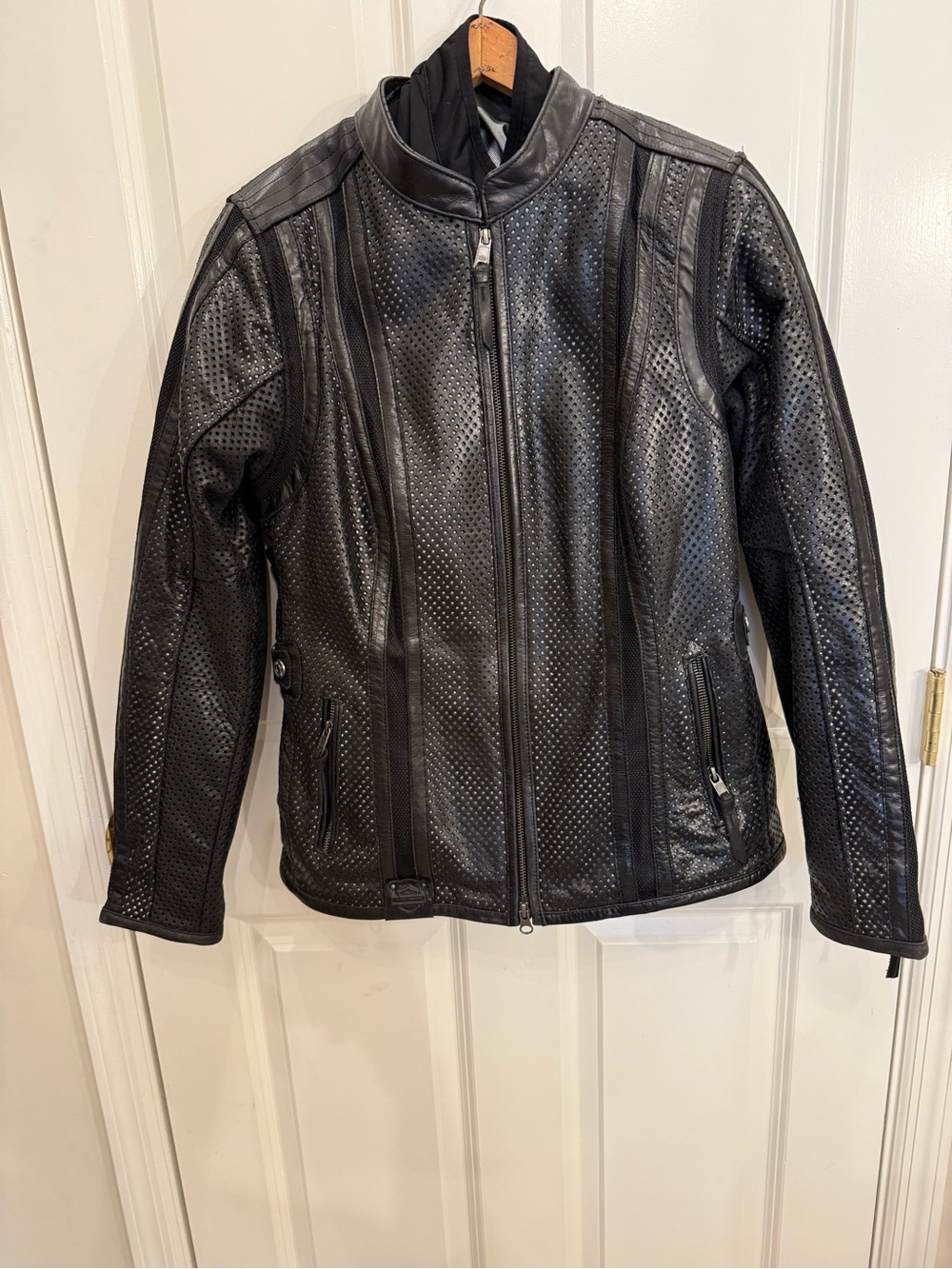 Harley-Davidson Women’s Venos perforated, leather motorcycle jacket size large